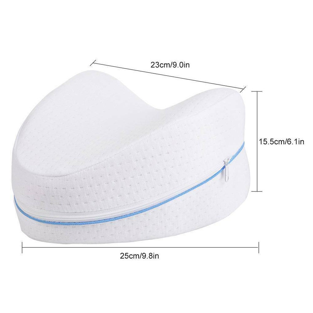 Life108 Orthopedic Memory Foam Pillow for Knee & Leg Support