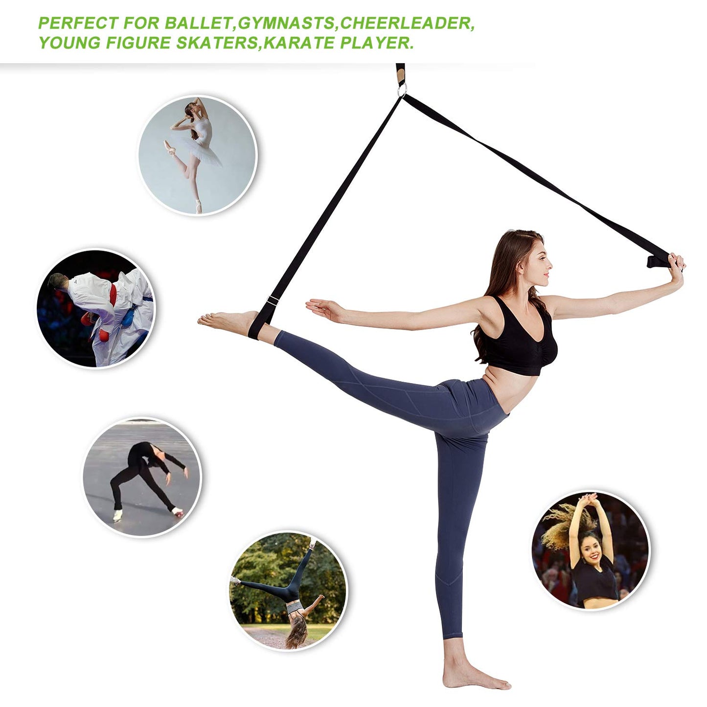 Life108 Door Flexibility Trainer & Pro Stretching Equiment