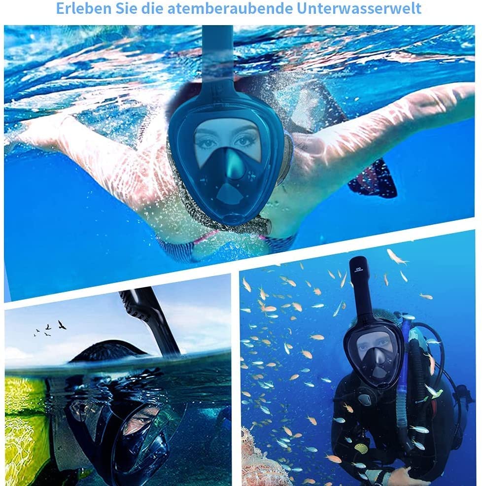 Life108 Full Face Anti Fog Snorkeling Mask