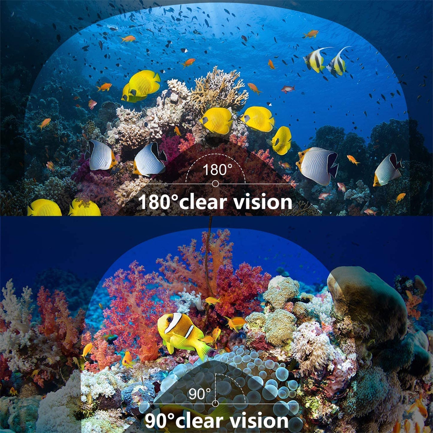 Life108 Full Face Anti Fog Snorkeling Mask