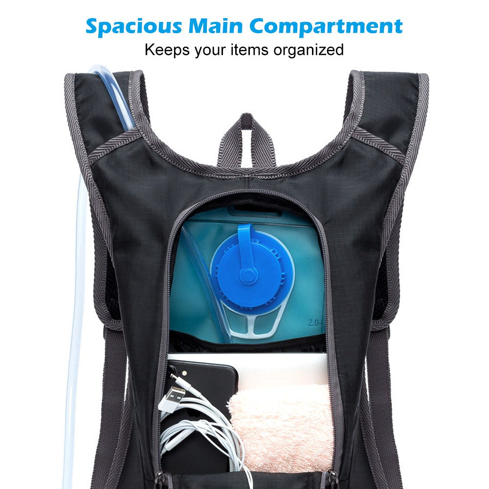 Life108 Outdoor Trekking Hydration Backpack, Handsfree Water Bottle, Sip On The Go