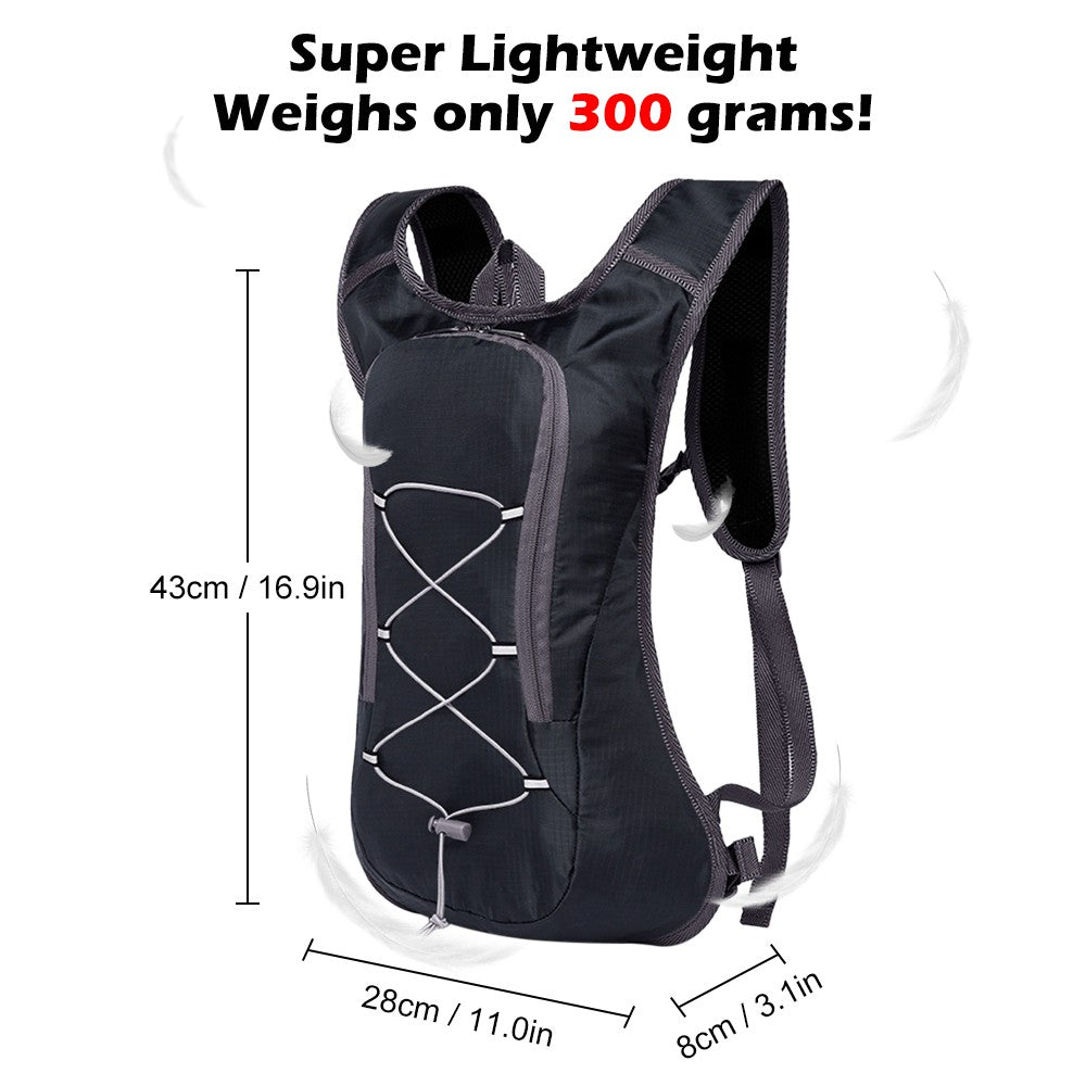 Life108 Outdoor Trekking Hydration Backpack, Handsfree Water Bottle, Sip On The Go